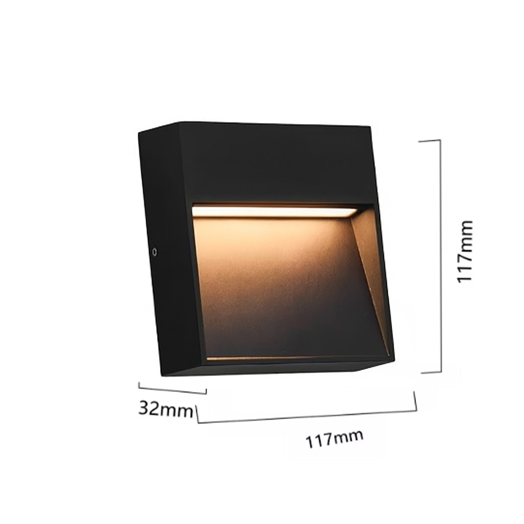 Wally G - Apliqué LED para Demarcación de Caminos IP65, 6W, 360lm, 3000K