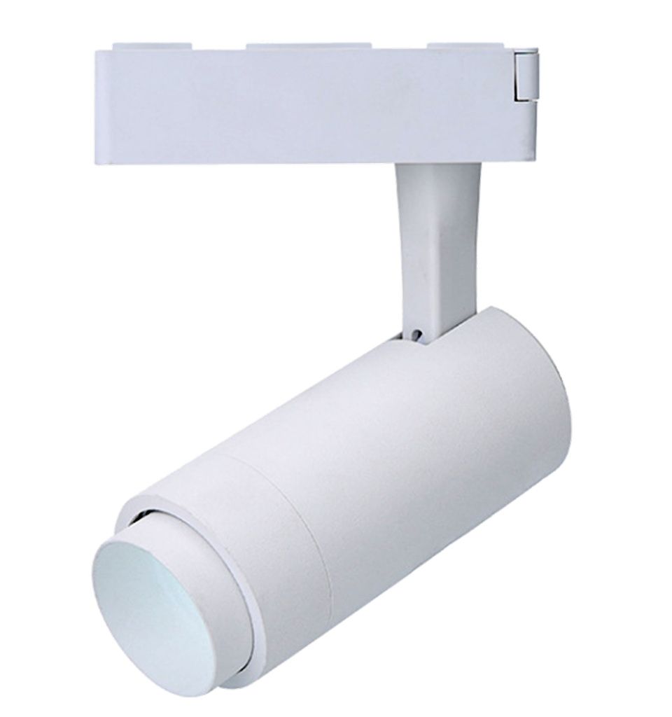 Carina 10 B - Luminaria LED para Riel Monofásico, 10W, 1000lm, Ra>85