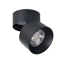 Aura 12 BK Evo Control DALI - Luminaria LED Sobrepuesta Direccionable 12W, 980lm, 3000K, Driver LiFud, LED CREE