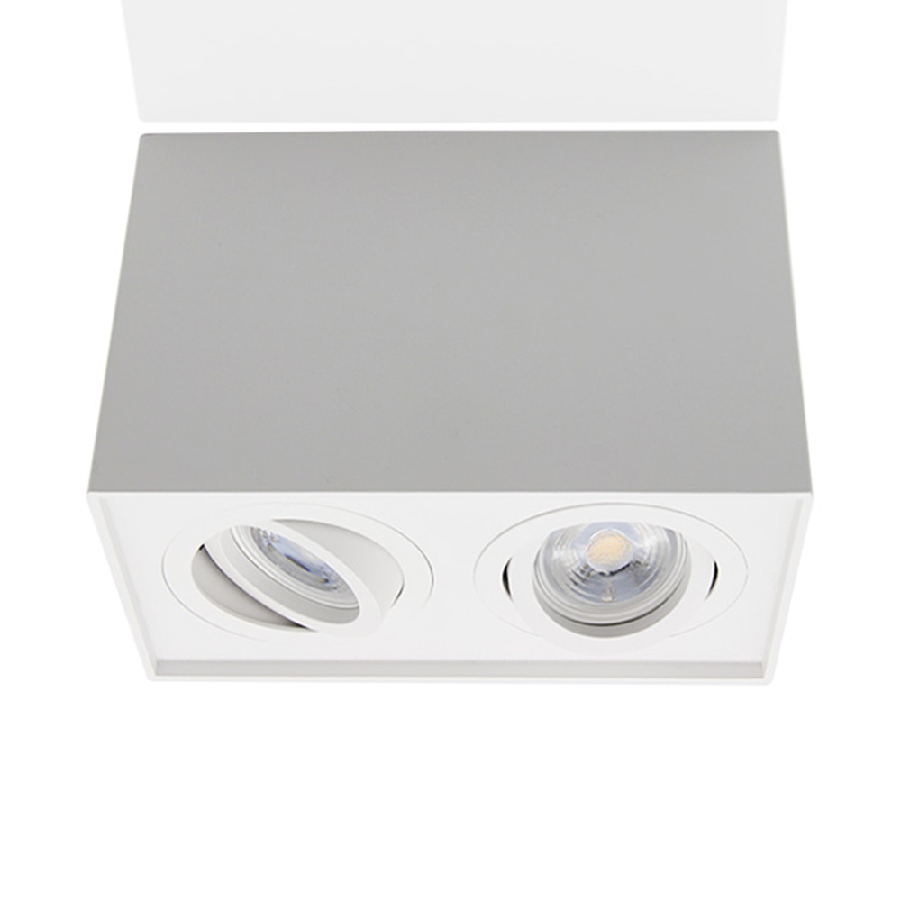 [ISC19182] Coral 2 - Luminaria Sobrepuesta para 2 lámapras GU10