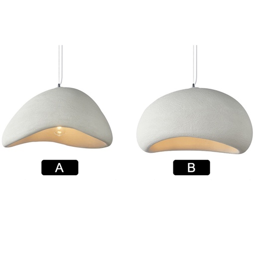 [5034-300-40 A/B] Baransu A/B 40 - Luminaria suspendida de Resina, base E27