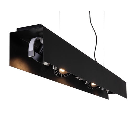 [PLPL211BK] Mara 6 BK - Luminaria LED Suspendida Direccionable, 6x 4W, 3000K, 2520 lm