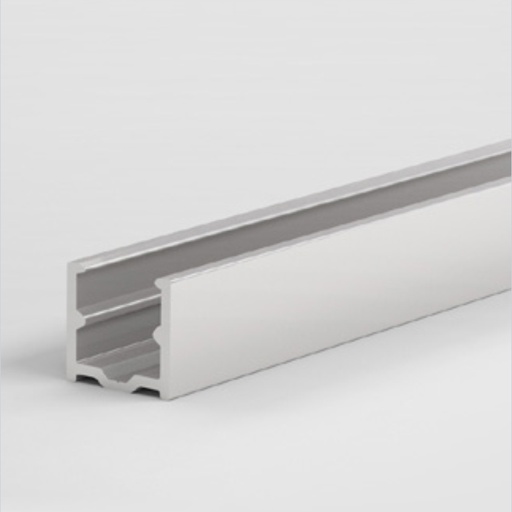 [NLF1010-1] Perfil canal en "U" Aluminio 10x10mm x 1m para montaje de Neon LED N1010 