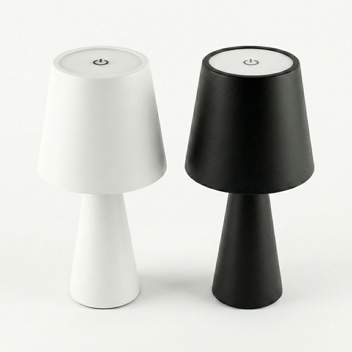 Tora - Lámpara de Sobremesa Recargable, Dimerizable, CCT Seleccionable 3000K / 4500K / 6000K